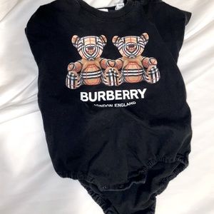 Burberry Thomas bear jumper/romper